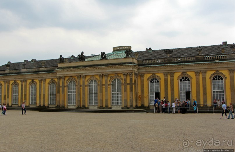 Интерьеры дворца Сан-Суси