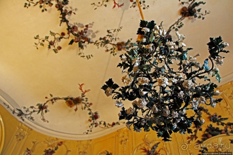 Интерьеры дворца Сан-Суси