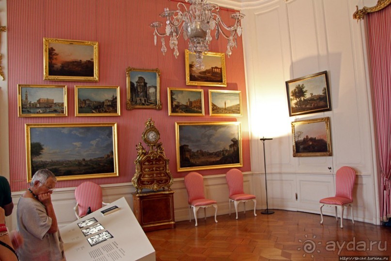 Интерьеры дворца Сан-Суси