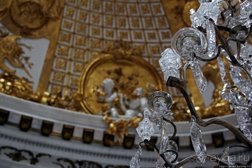 Интерьеры дворца Сан-Суси