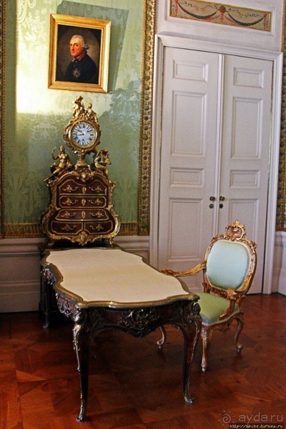 Интерьеры дворца Сан-Суси