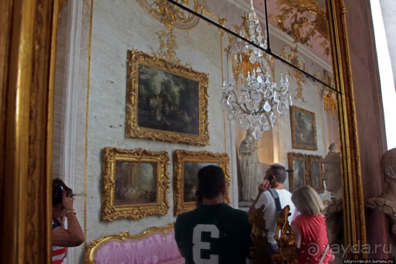 Интерьеры дворца Сан-Суси