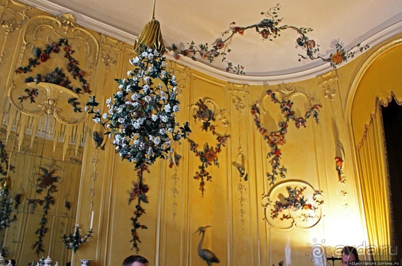 Интерьеры дворца Сан-Суси