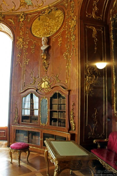 Интерьеры дворца Сан-Суси