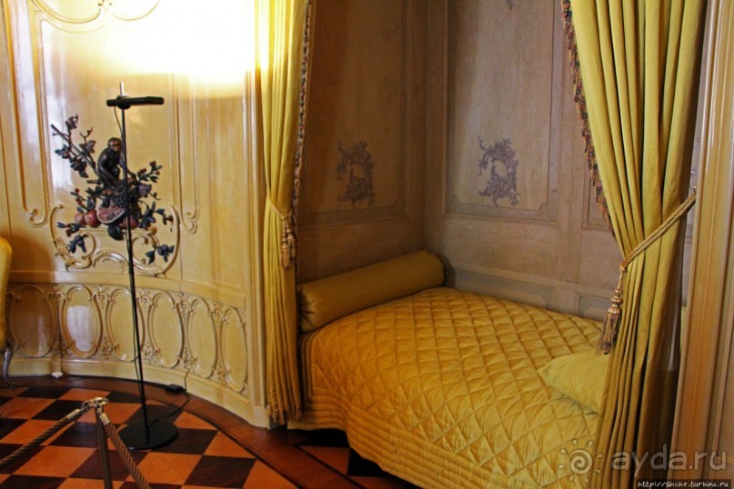 Интерьеры дворца Сан-Суси