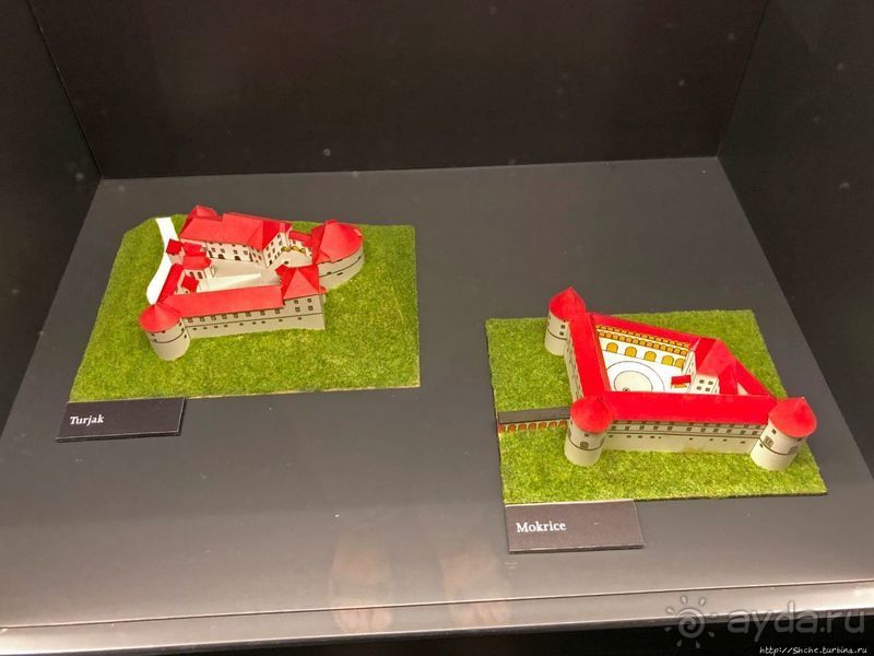 Все замки Словении наглядно