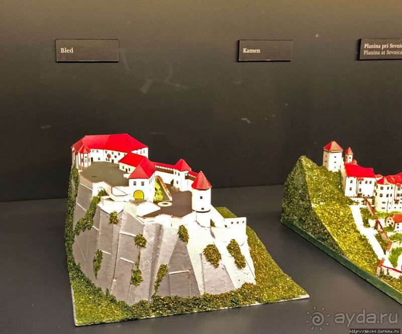 Все замки Словении наглядно