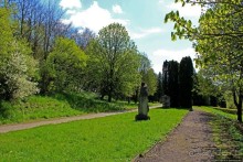 Парк вокруг Олесского замка