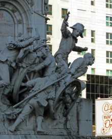 Патриотический монумент с русским следом в истории1809-1814