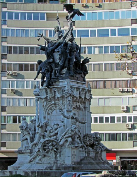 Патриотический монумент с русским следом в истории1809-1814