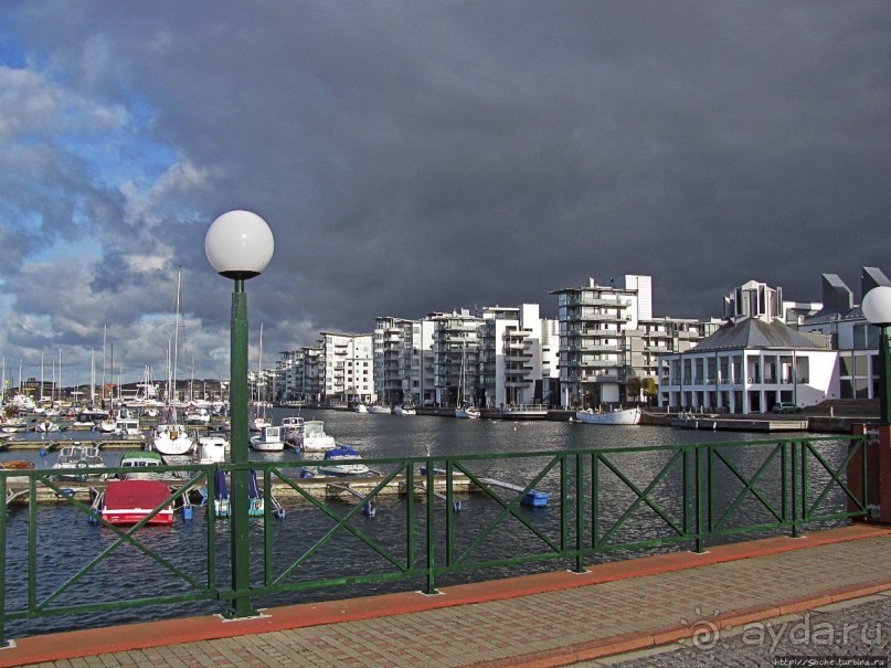 Знакомство с Хельсингборгом начинается с набережной