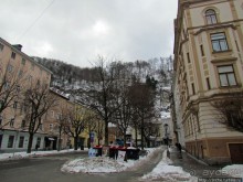 У подножия горы Капуцинов - квазипешеходная зона Зальцбурга