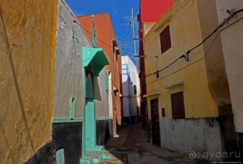 Марокканский колорит внутри старой португальской крепости