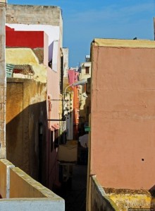 Марокканский колорит внутри старой португальской крепости