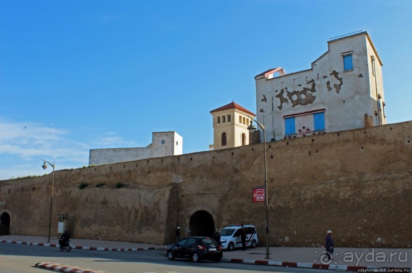 Марокканский колорит внутри старой португальской крепости