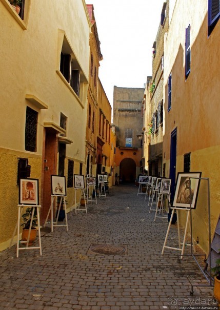 Марокканский колорит внутри старой португальской крепости