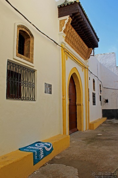 Марокканский колорит внутри старой португальской крепости