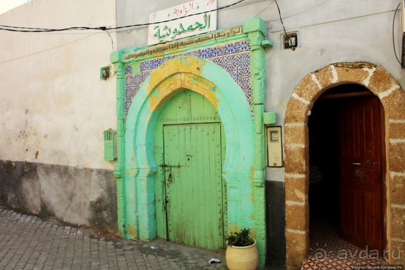 Марокканский колорит внутри старой португальской крепости