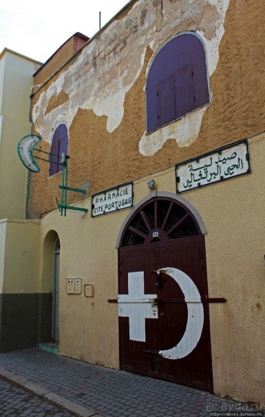 Марокканский колорит внутри старой португальской крепости