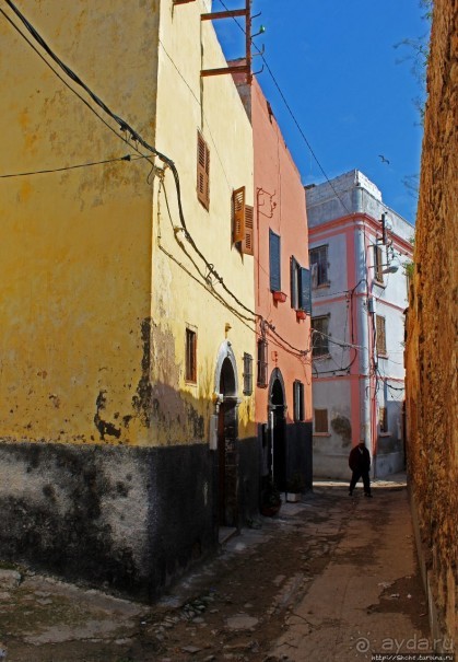 Марокканский колорит внутри старой португальской крепости