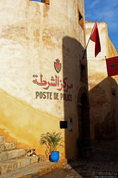 Марокканский колорит внутри старой португальской крепости