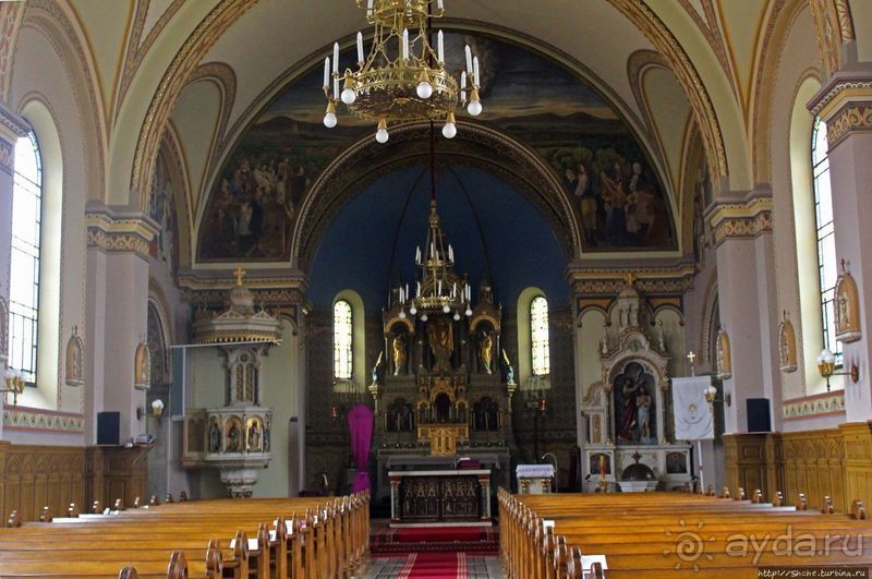 Церковь Сердца Иисуса — главный храм токайских виноделов