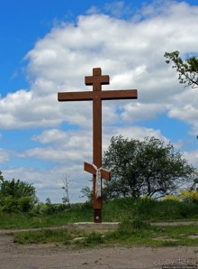 Детинец городища Васильков, а с виду просто заросший холм