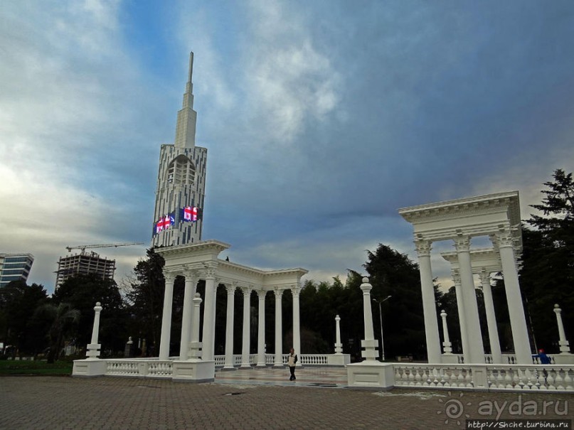 Бульвар — обнаженная набережная Батуми