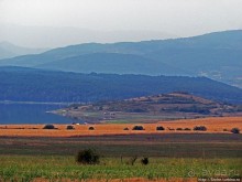 Болгарские краевиды. Берега озера Огоста близ Монтаны