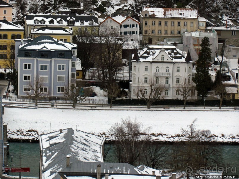Второй уровень Зальцбурга - со стен крепости Хоэнзальцбург