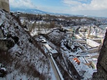 Второй уровень Зальцбурга - со стен крепости Хоэнзальцбург