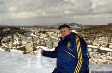 Второй уровень Зальцбурга - со стен крепости Хоэнзальцбург