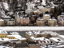 Второй уровень Зальцбурга - со стен крепости Хоэнзальцбург