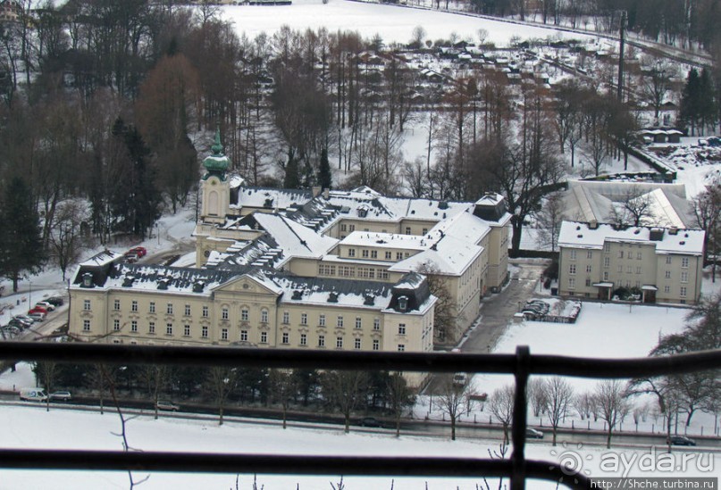 Второй уровень Зальцбурга - со стен крепости Хоэнзальцбург