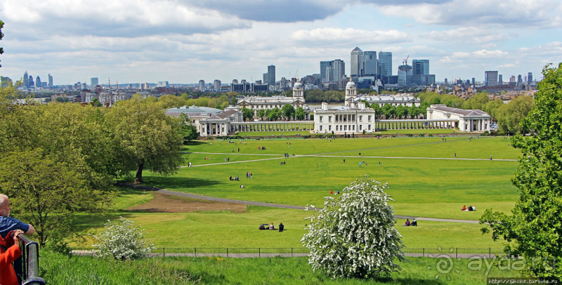 Гринвичский парк, Гринвичский холм, Гринвичский меридиан