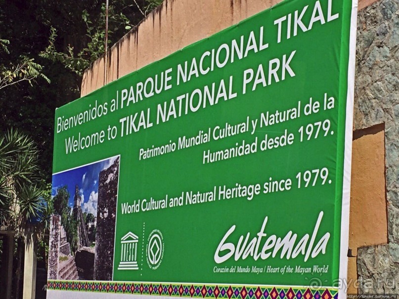 Древнее городище классических майя Тикаль — объект ЮНЕСКО 64