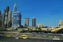 Дубай. На метро вдоль Джумейры