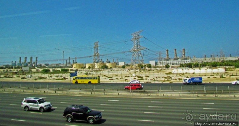 Дубай. На метро вдоль Джумейры