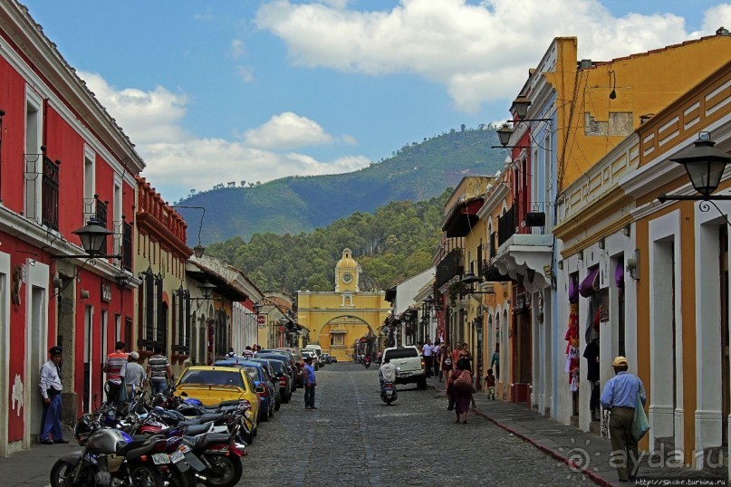 Арка Святой Каталины — визитная карточка старого Антигуа