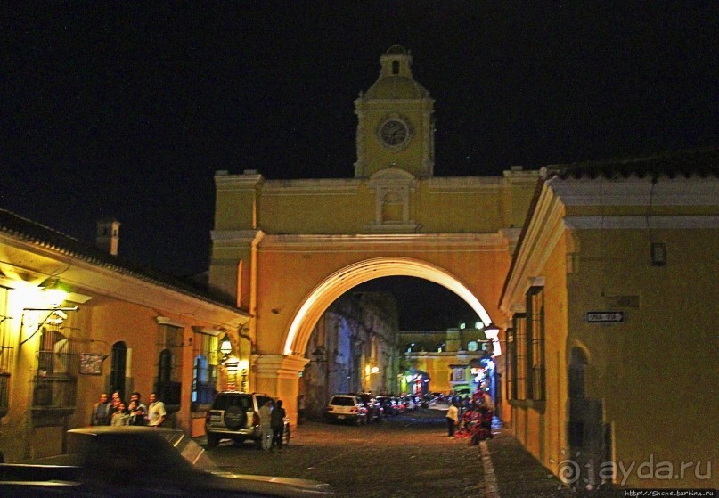 Арка Святой Каталины — визитная карточка старого Антигуа