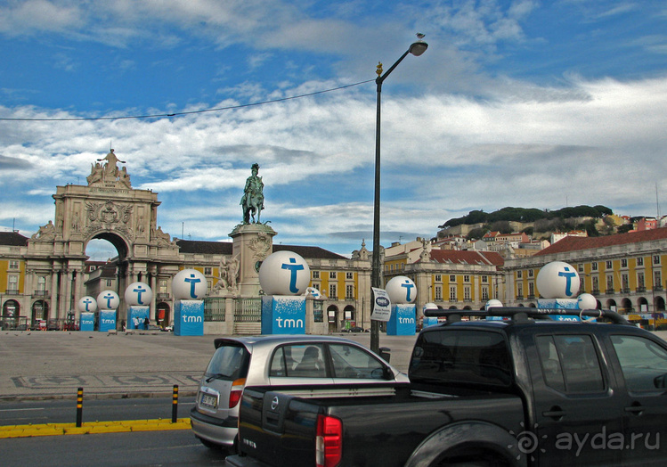 Торговая площадь (Praça do Comércio) — сердце Лиссабона