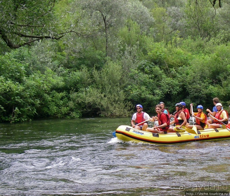 Приятная 3-х часовая речная прогулка по Цетине из Омиша