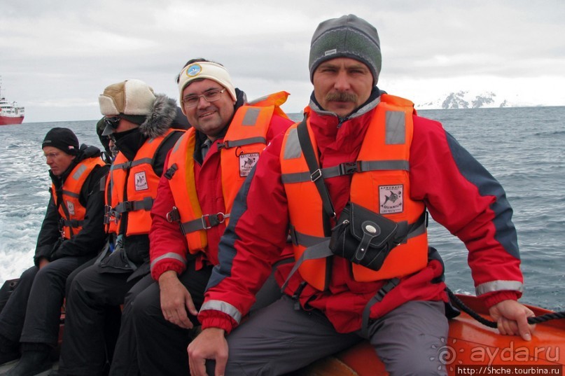 Антарктида. Robert island — первая высадка.