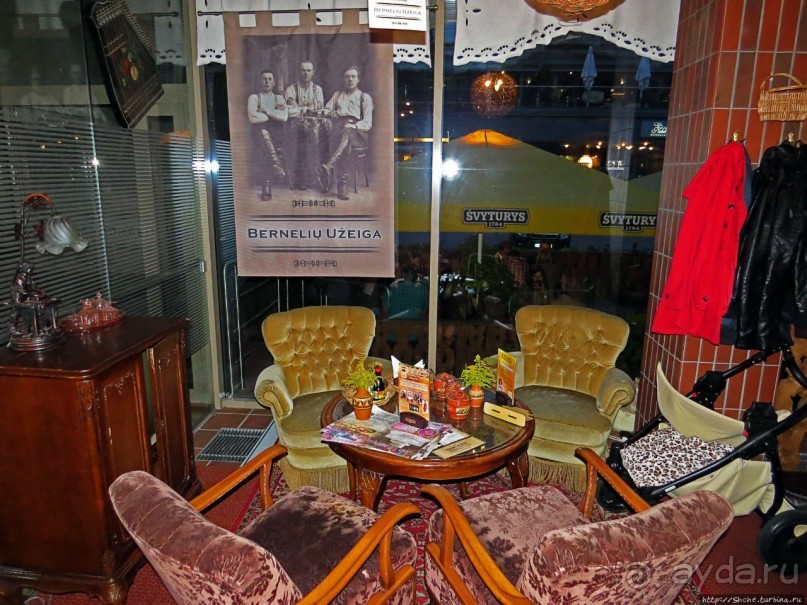 Колоритный национальный ресторан в центре Вильнюса