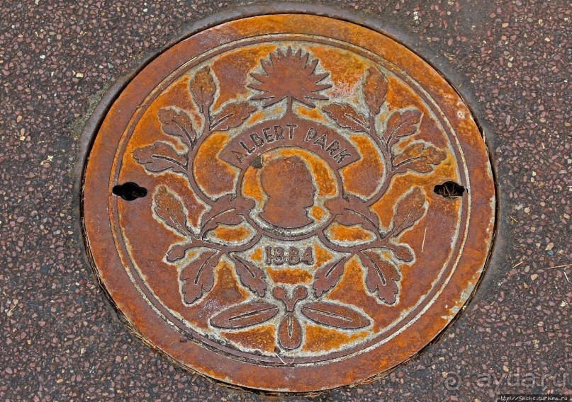 Альберт Парк — на мой вкус, самое интересное место в Окленде