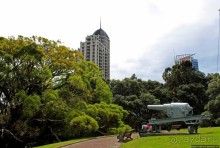 Альберт Парк — на мой вкус, самое интересное место в Окленде