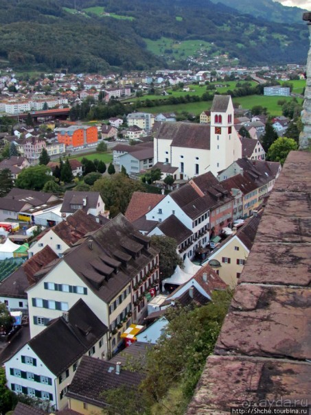 Schloss Sargans - замок города Зарганс