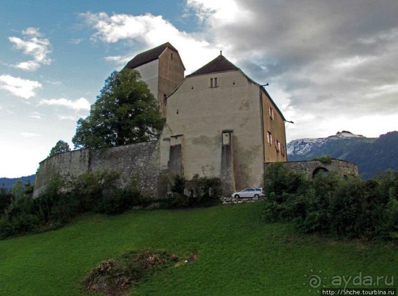 Schloss Sargans - замок города Зарганс