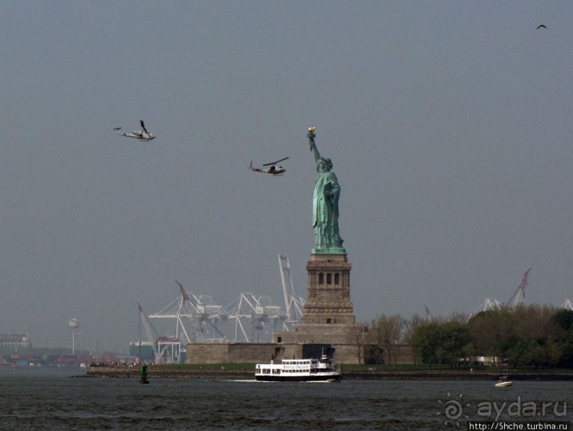 На воде, суше и в воздухе-одним глазком взглянули на Свободу