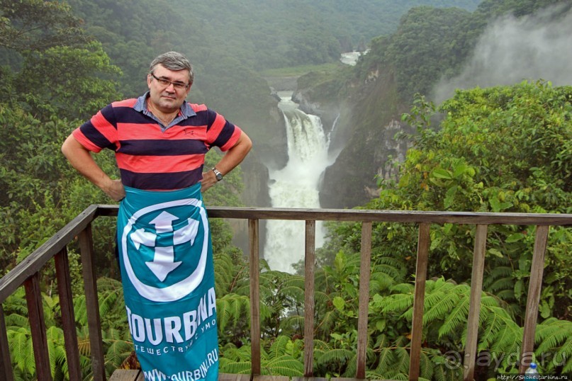Сан-Рафаэль — самый крупный и мощный водопад Эквадора